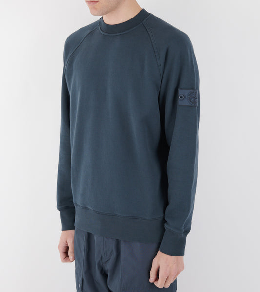Ghost Sweatshirt Dusty Petrol Blue