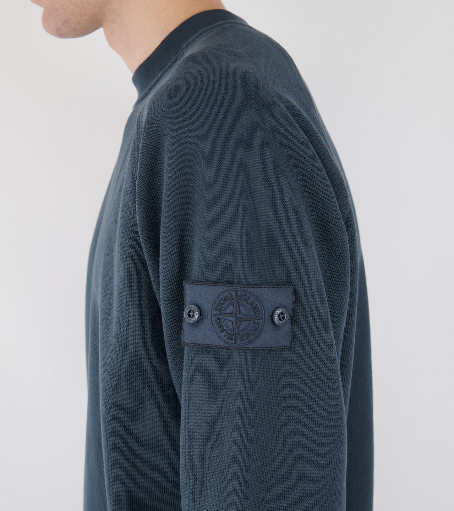 Ghost Sweatshirt Dusty Petrol Blue