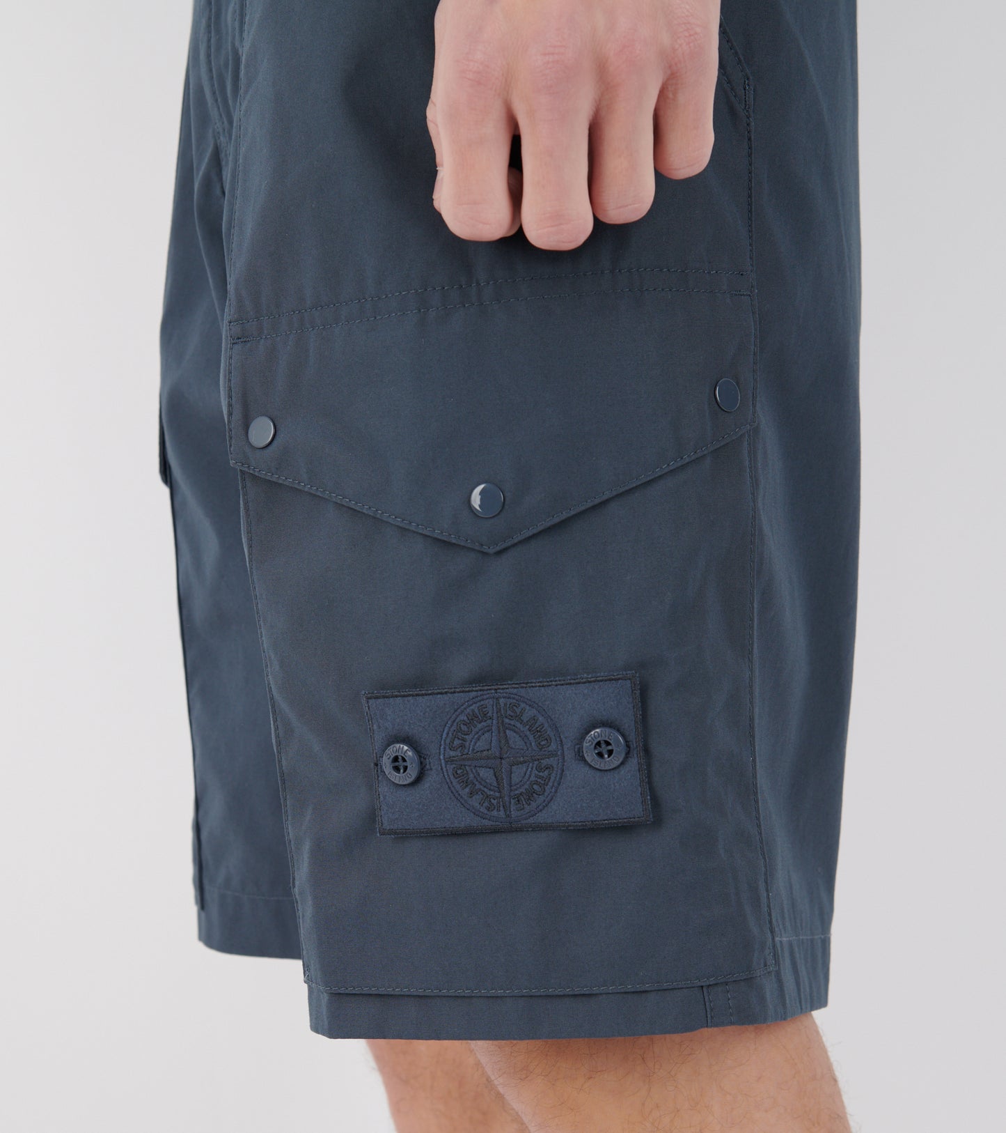 Bermuda Ghost Shorts Dusty Petrol Blue