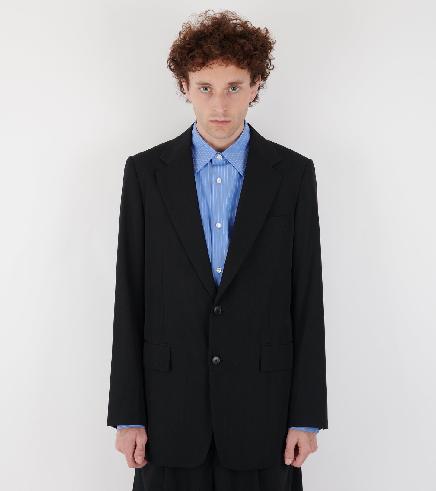 Light Wool Max Gabardine Jacket Black