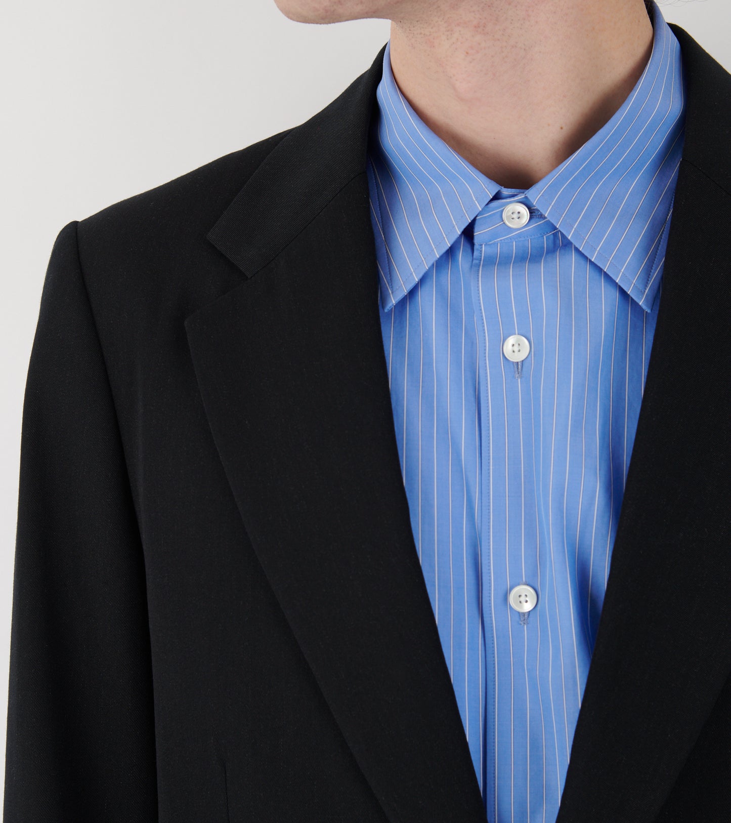 Light Wool Max Gabardine Jacket Black