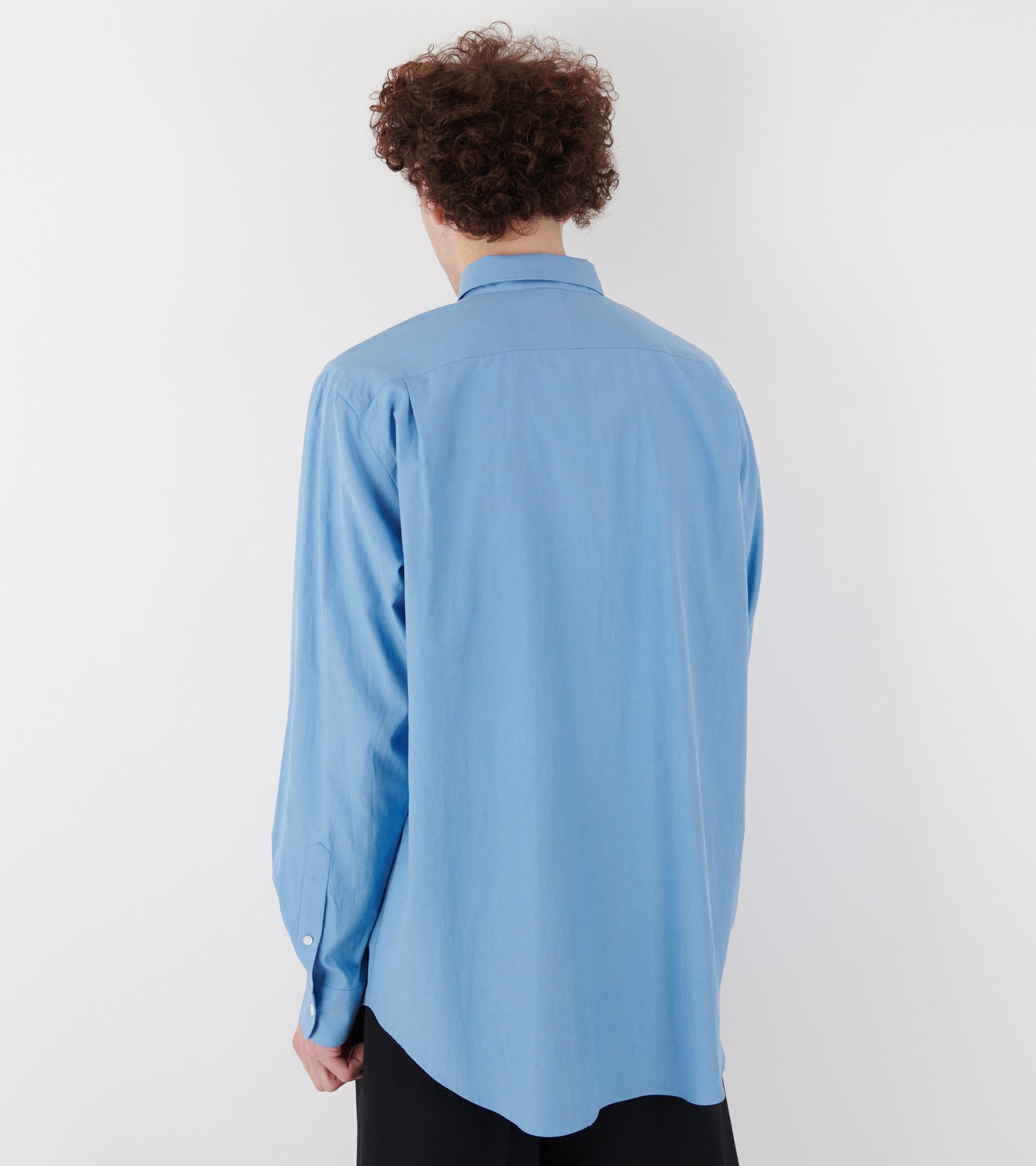 Washed Finx Twill Shirt Blue
