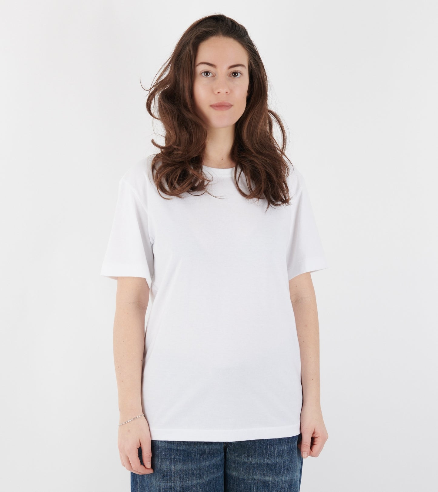 Ladies Back Logo T-shirt White