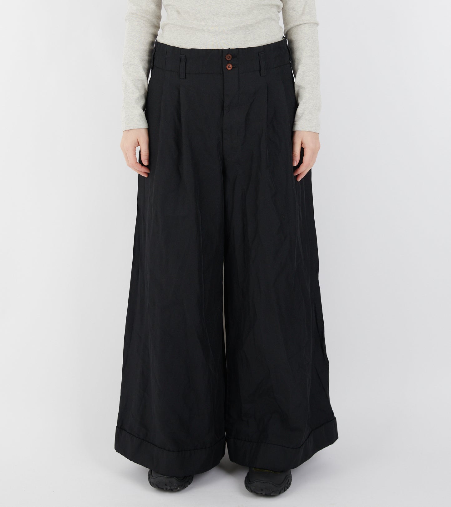 Box Trousers Black