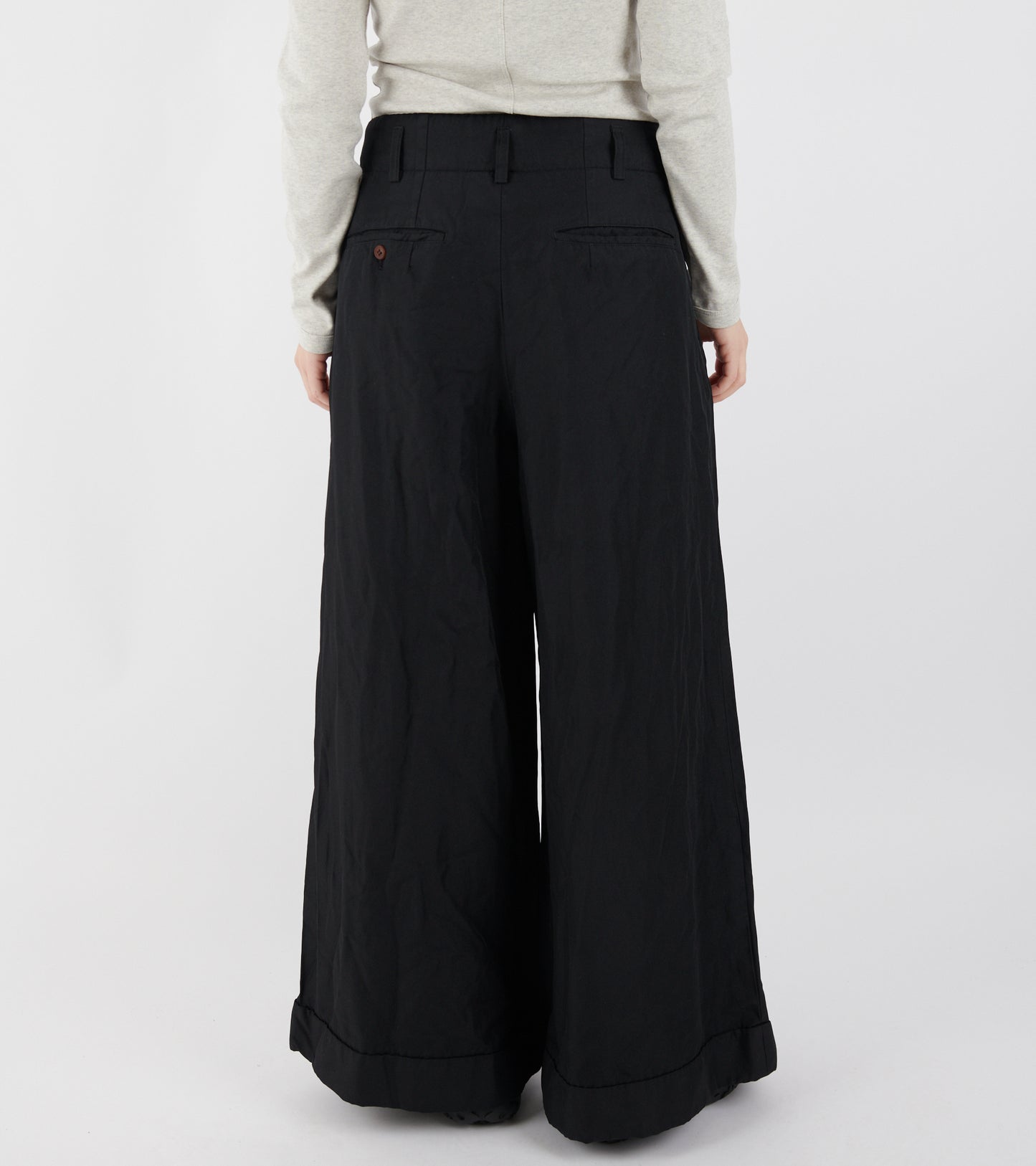 Box Trousers Black