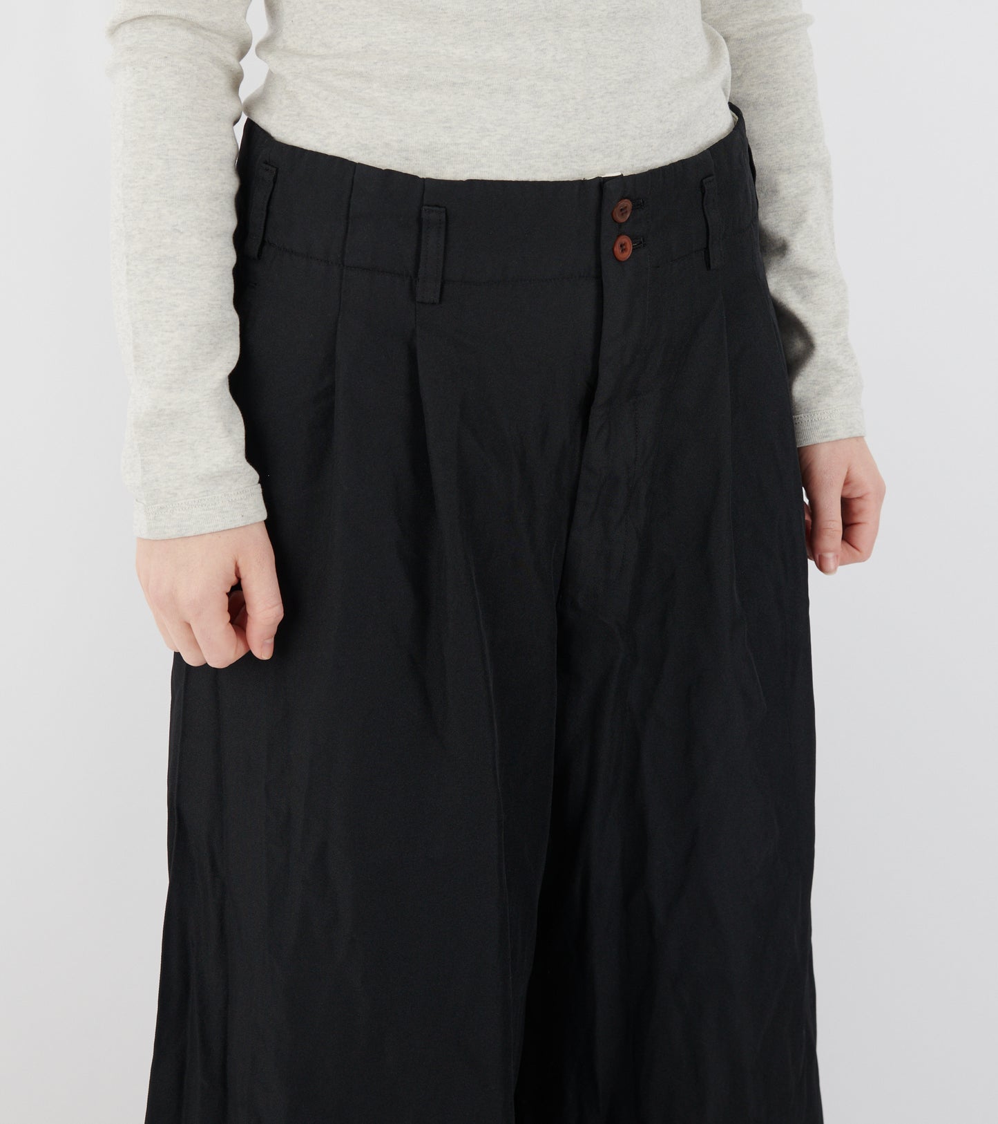 Box Trousers Black