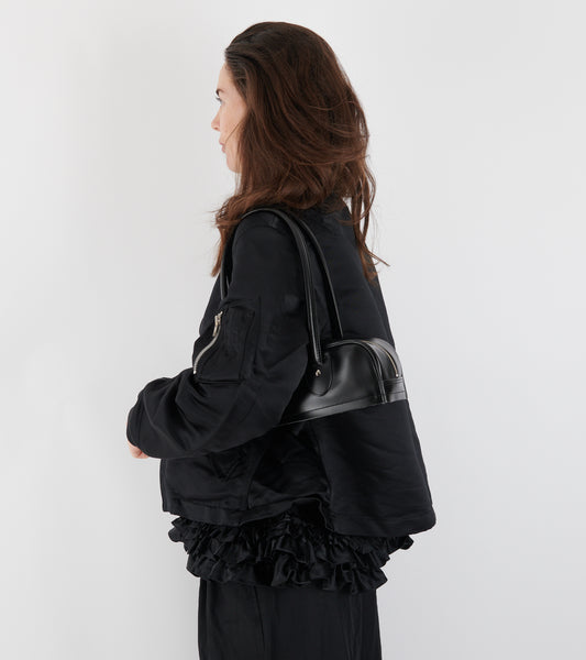 Small Bowler Shoulder Bag Black