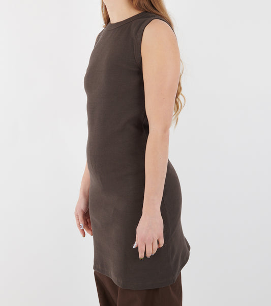 Carrie Dress Chestnut