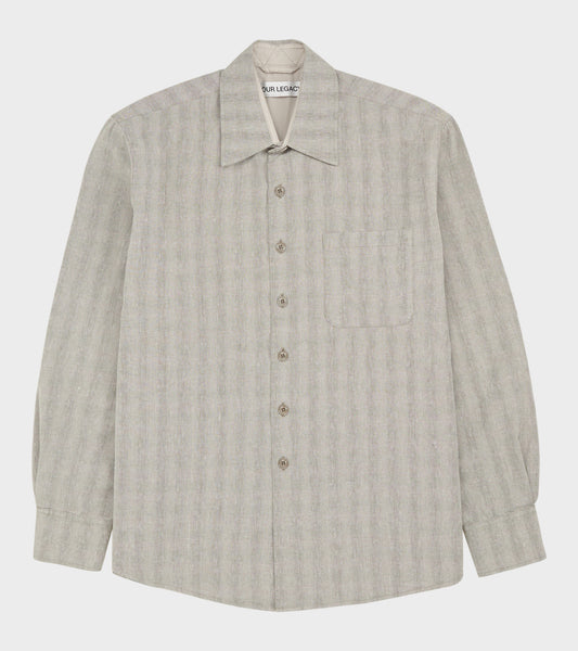 Above Shirt Sage Trail Check Dryline Weave