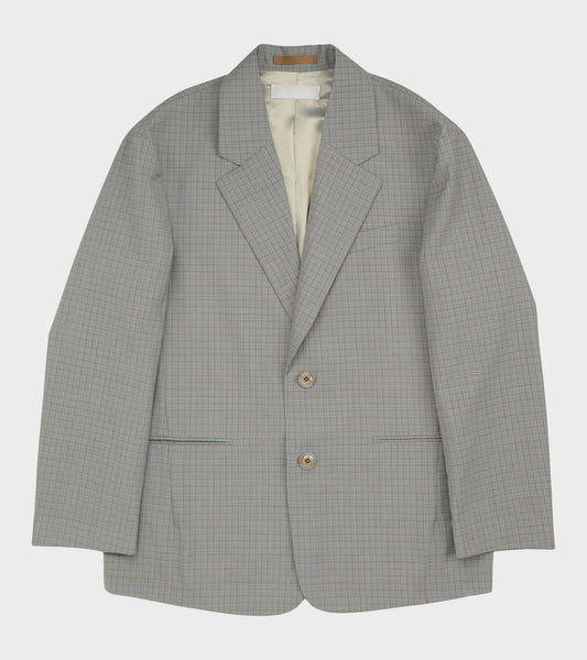 Industry Blazer Frosted Moss Check Nexwool