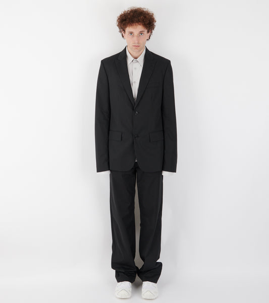 Cotton Trousers Black