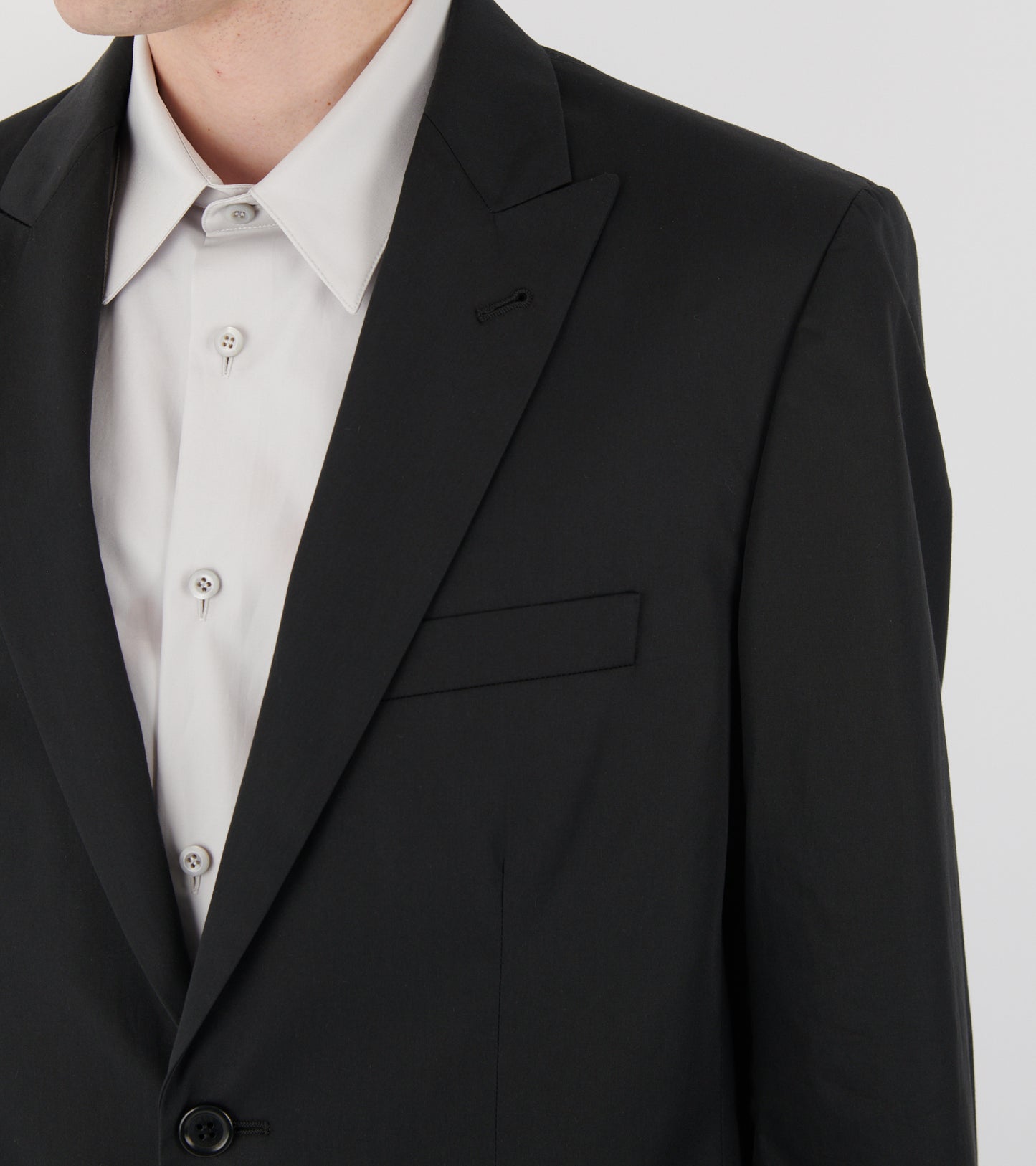 Cotton Blazer Black