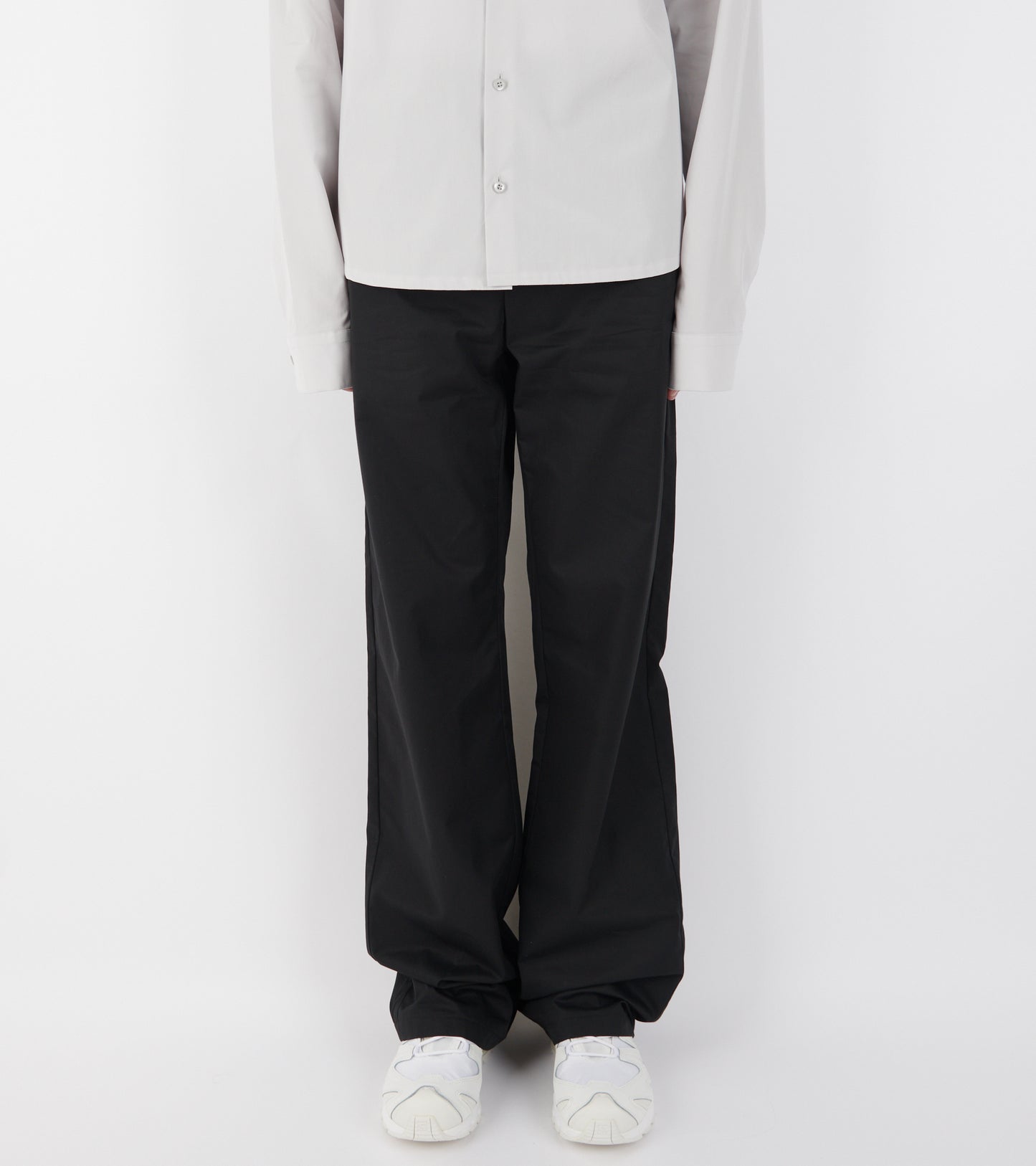 Cotton Trousers Black
