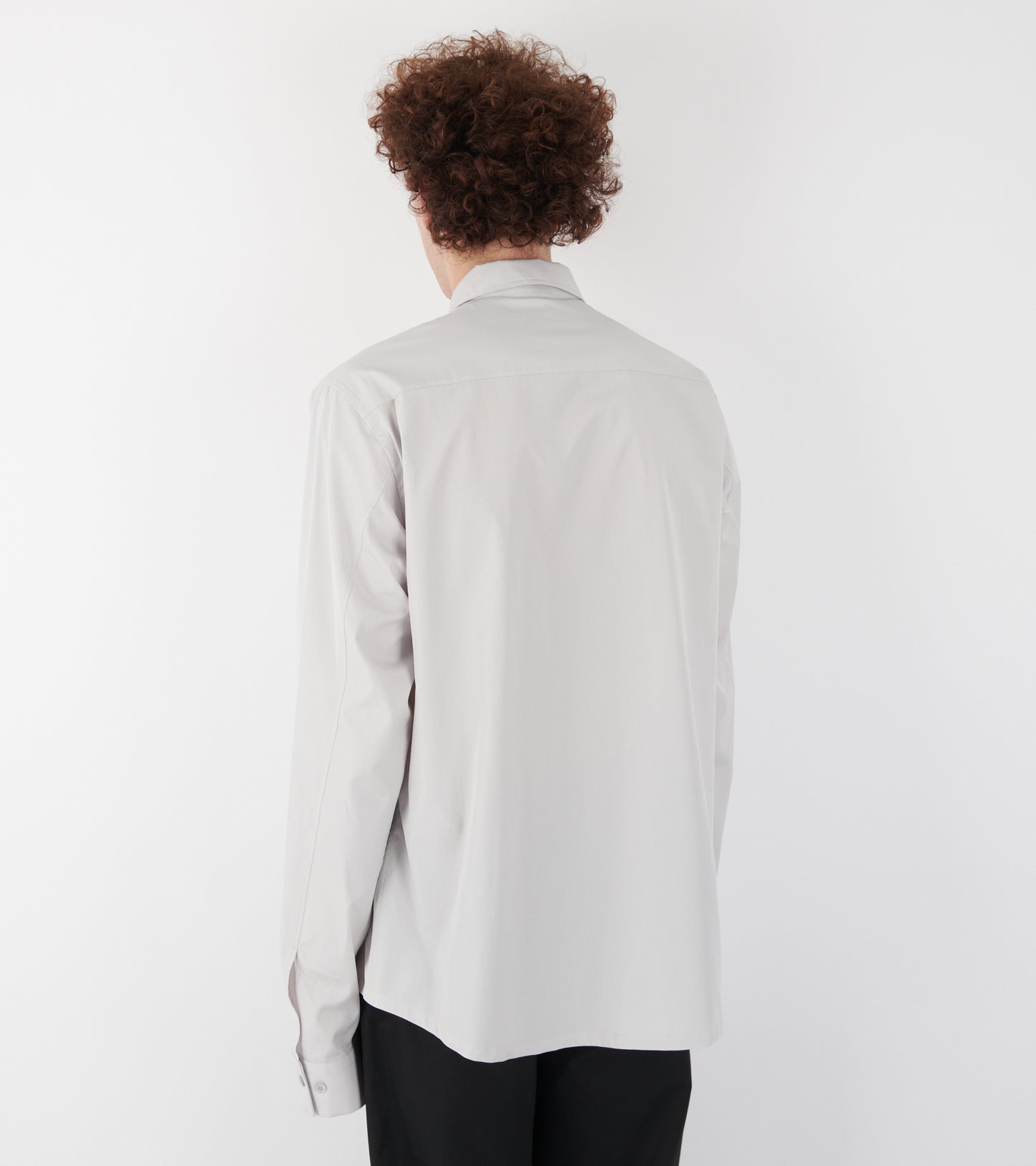 Poplin Shirt Light Grey