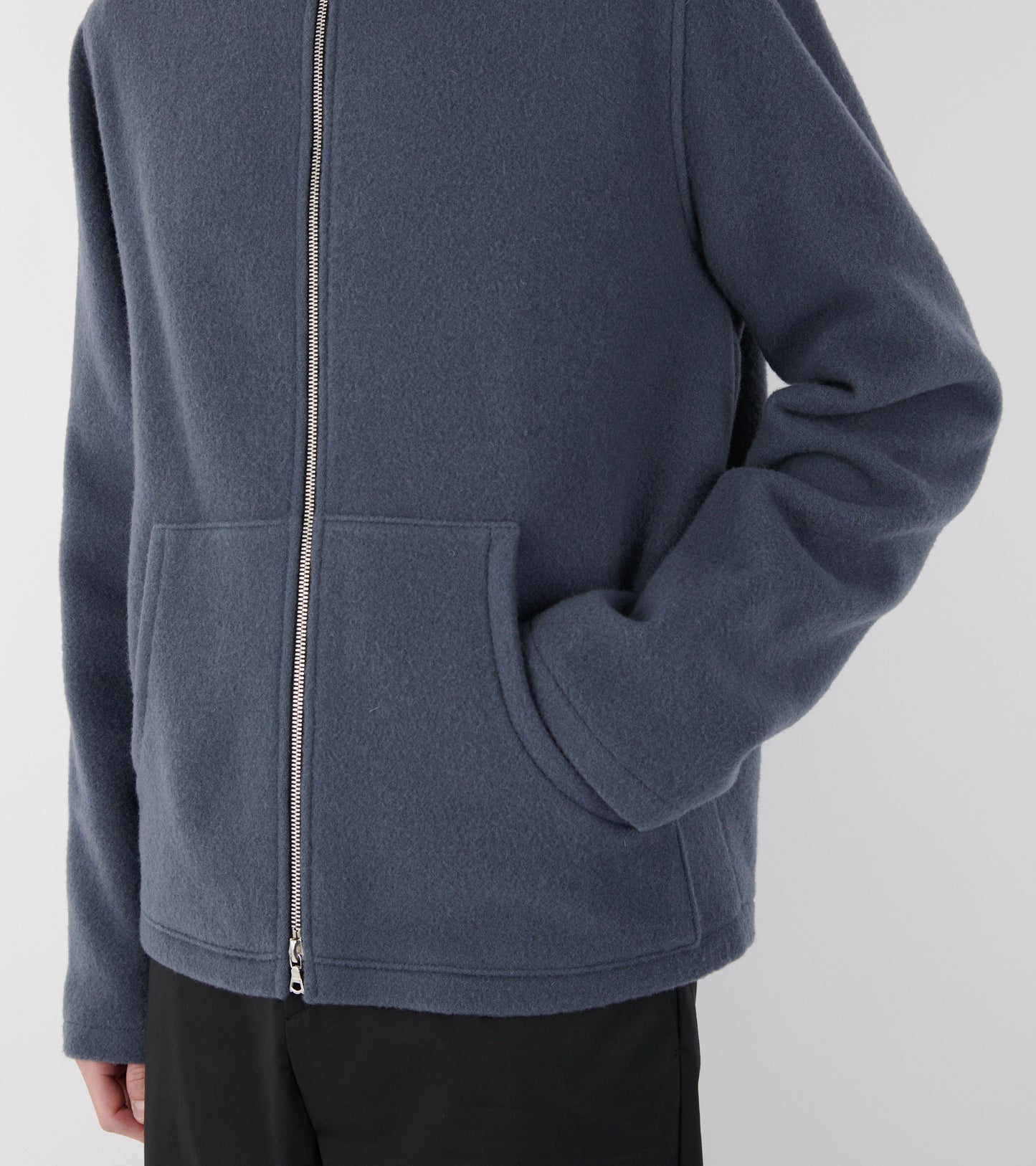 Fleece Full Zip Ardoise