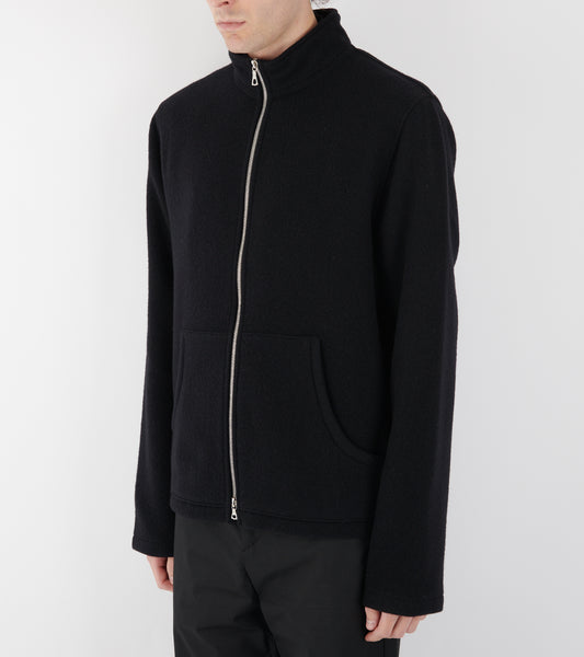 Fleece Full Zip Black