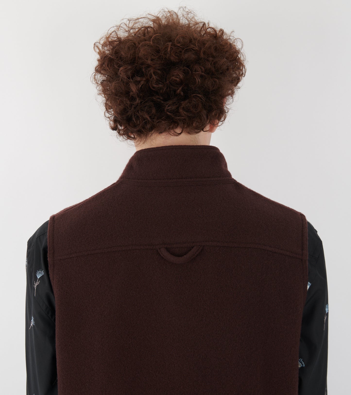 Fleece Full Zip Vest Tanin