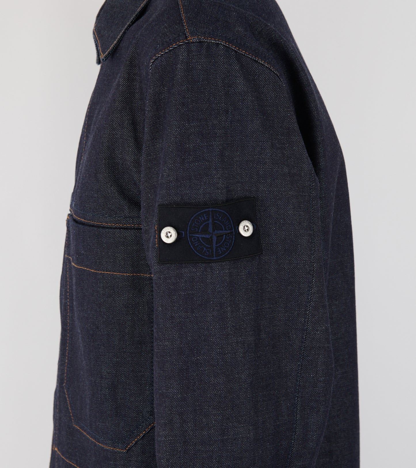 Indigo Denim Raw Jacket Blue