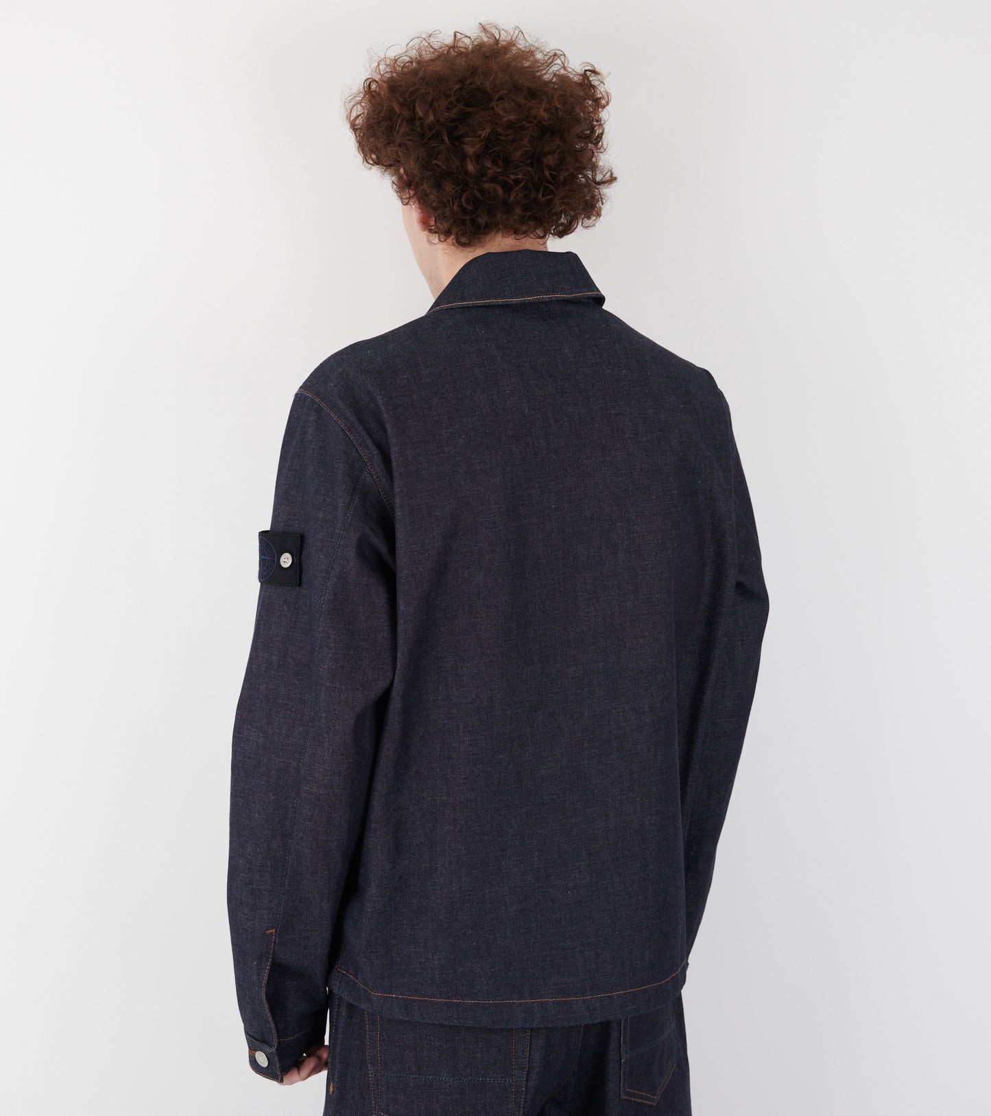 Indigo Denim Raw Jacket Blue