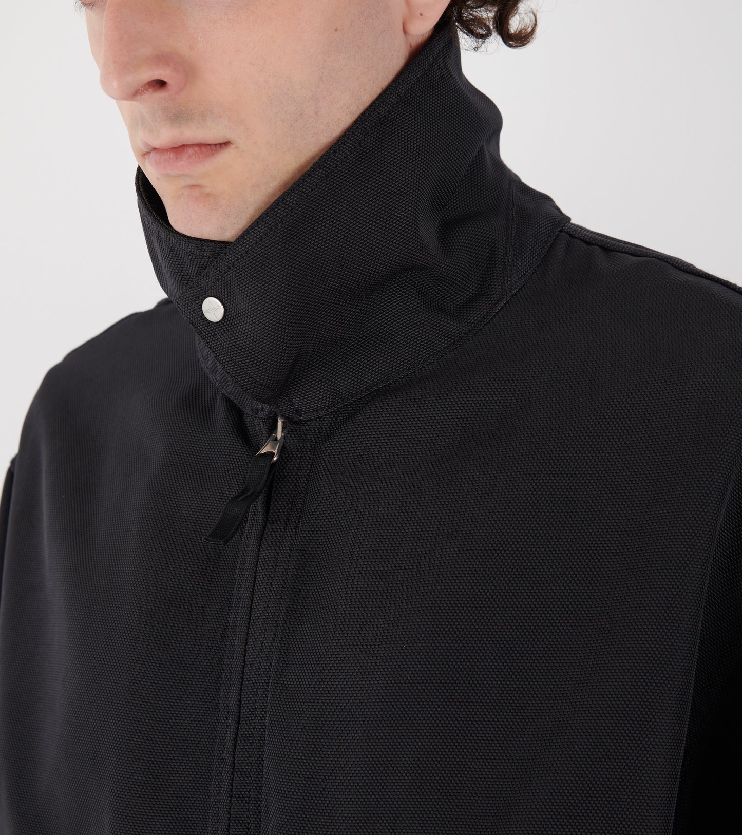 Dense Oxford Nylon-TC Jacket Navy