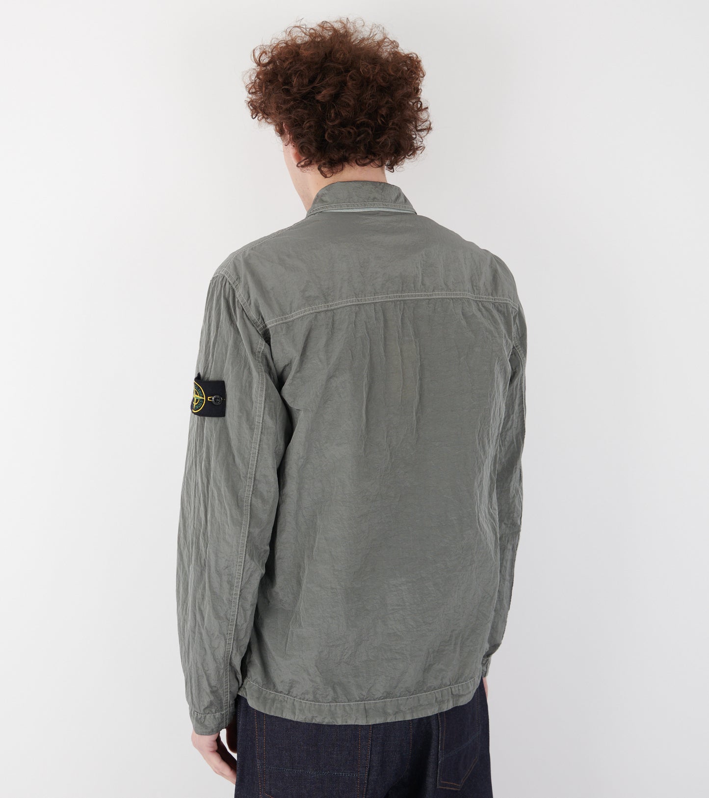 Econyl Nylon Overshirt Grey
