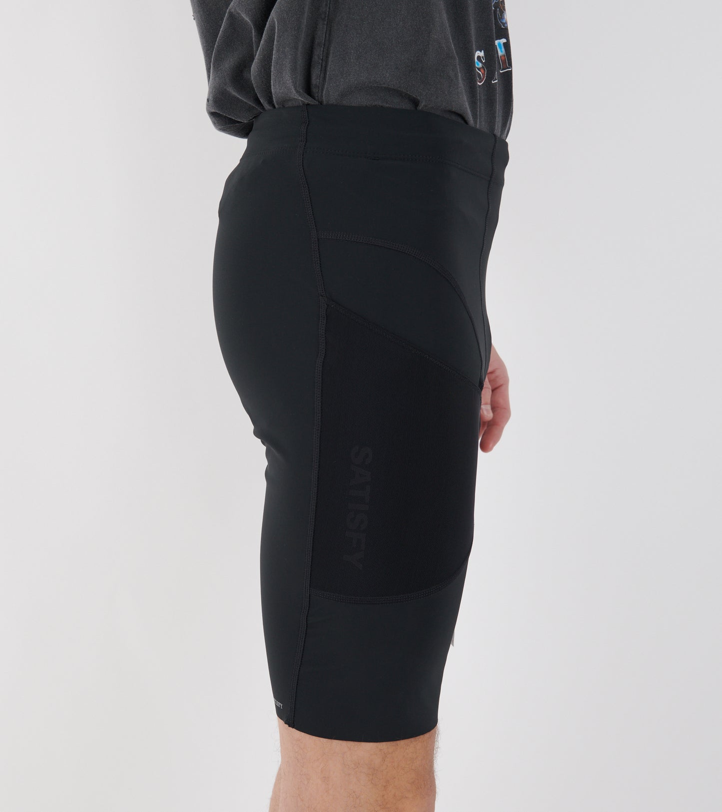 TechSilk Evo 9 Half Tights Black
