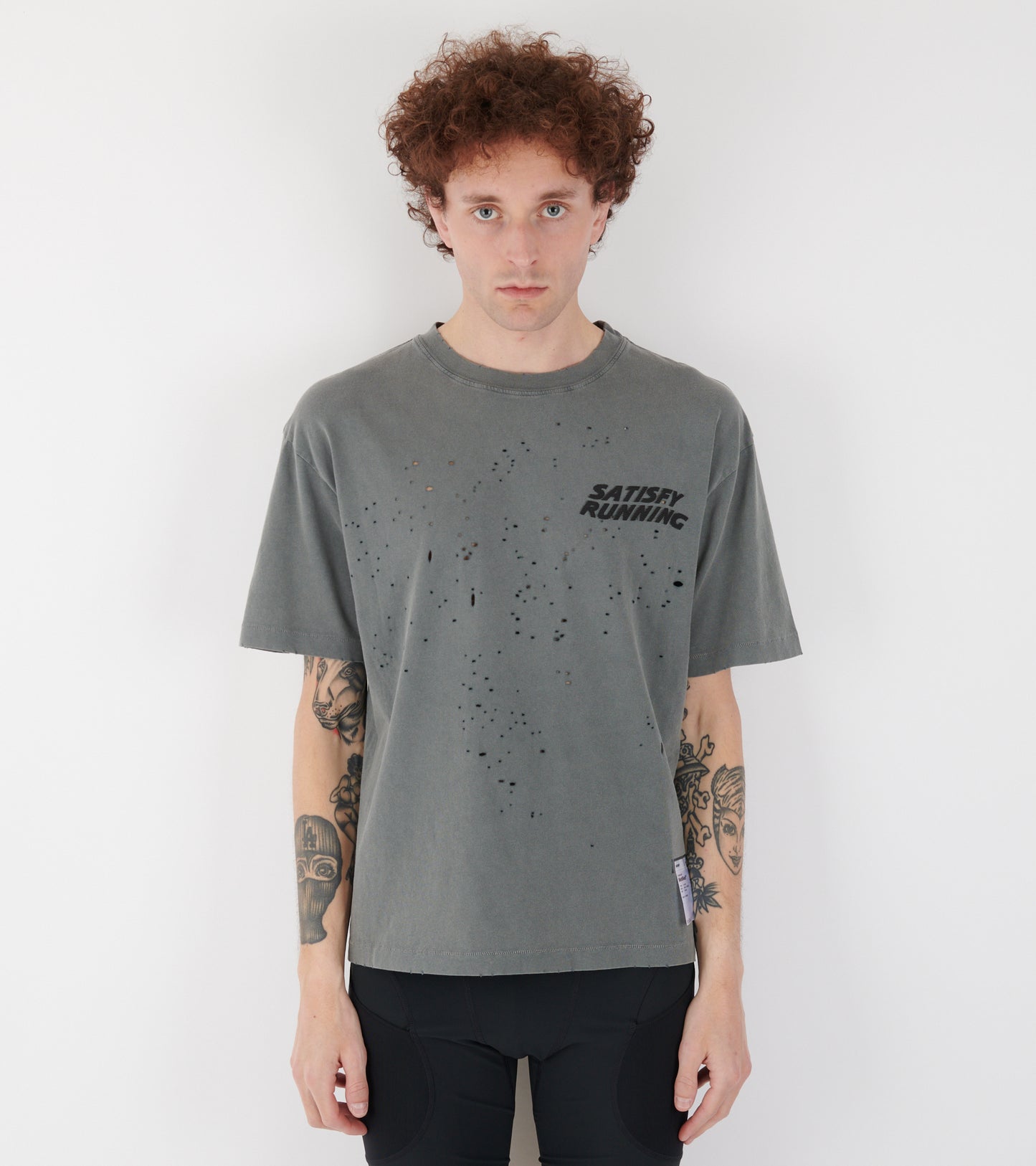 MothTech T-shirt Faded Black WA