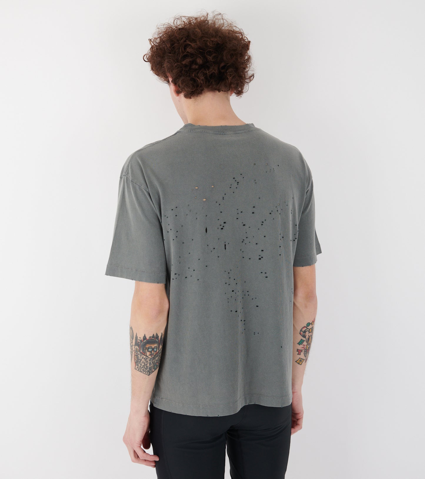 MothTech T-shirt Faded Black WA