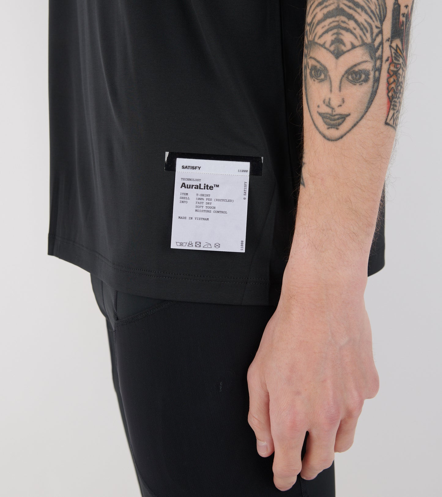 AuraLite T-shirt Black SA