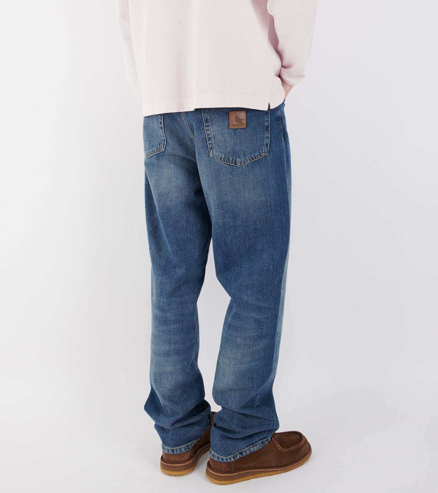 Aaron Pant Blue Dark Used Wash