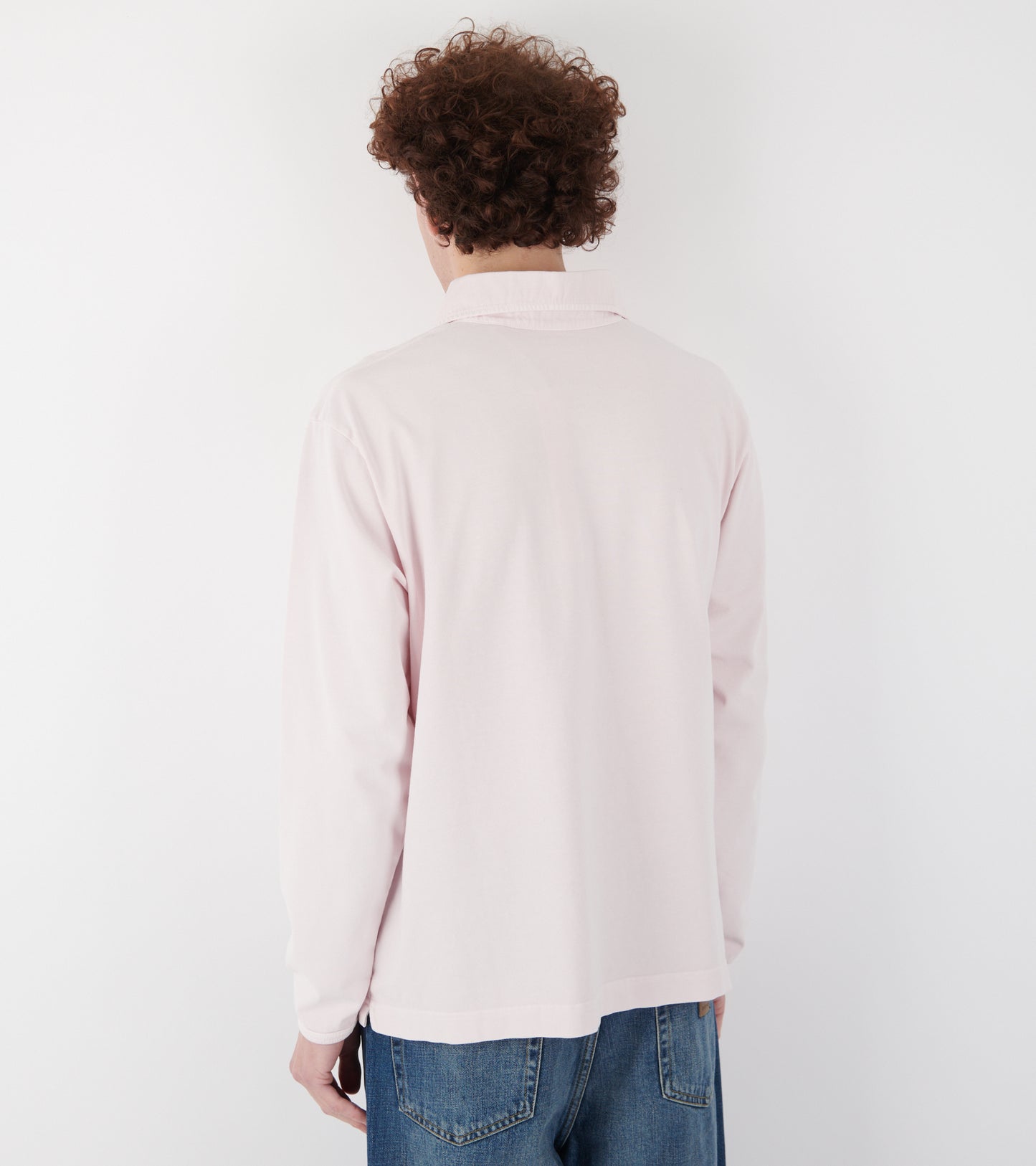 Heavy Jersey Rugby Polo Pink