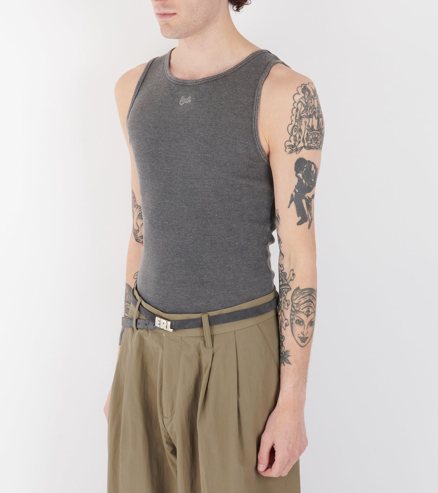 Tank Top Faded Black