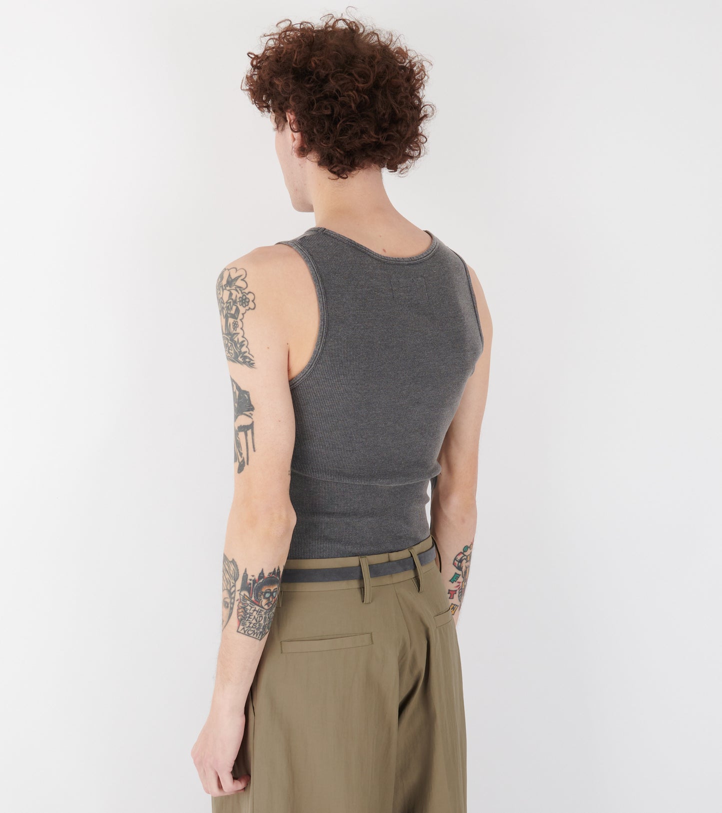 Tank Top Faded Black