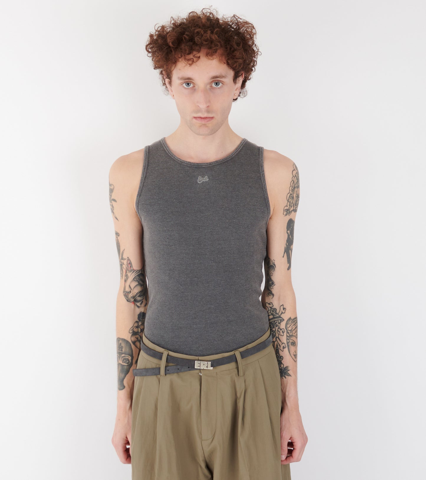 Tank Top Faded Black