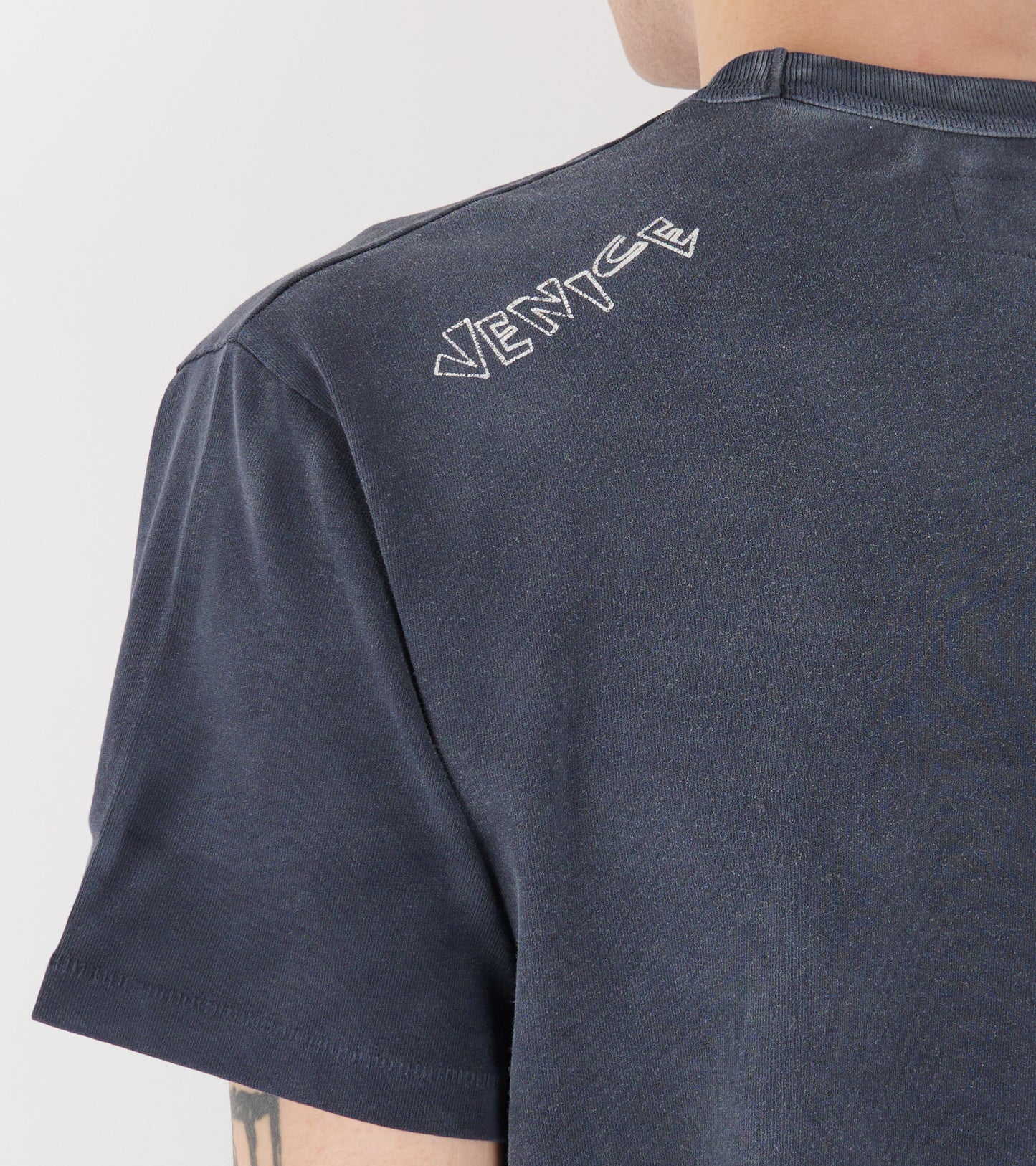 Puke T-shirt Vintage Dark Blue