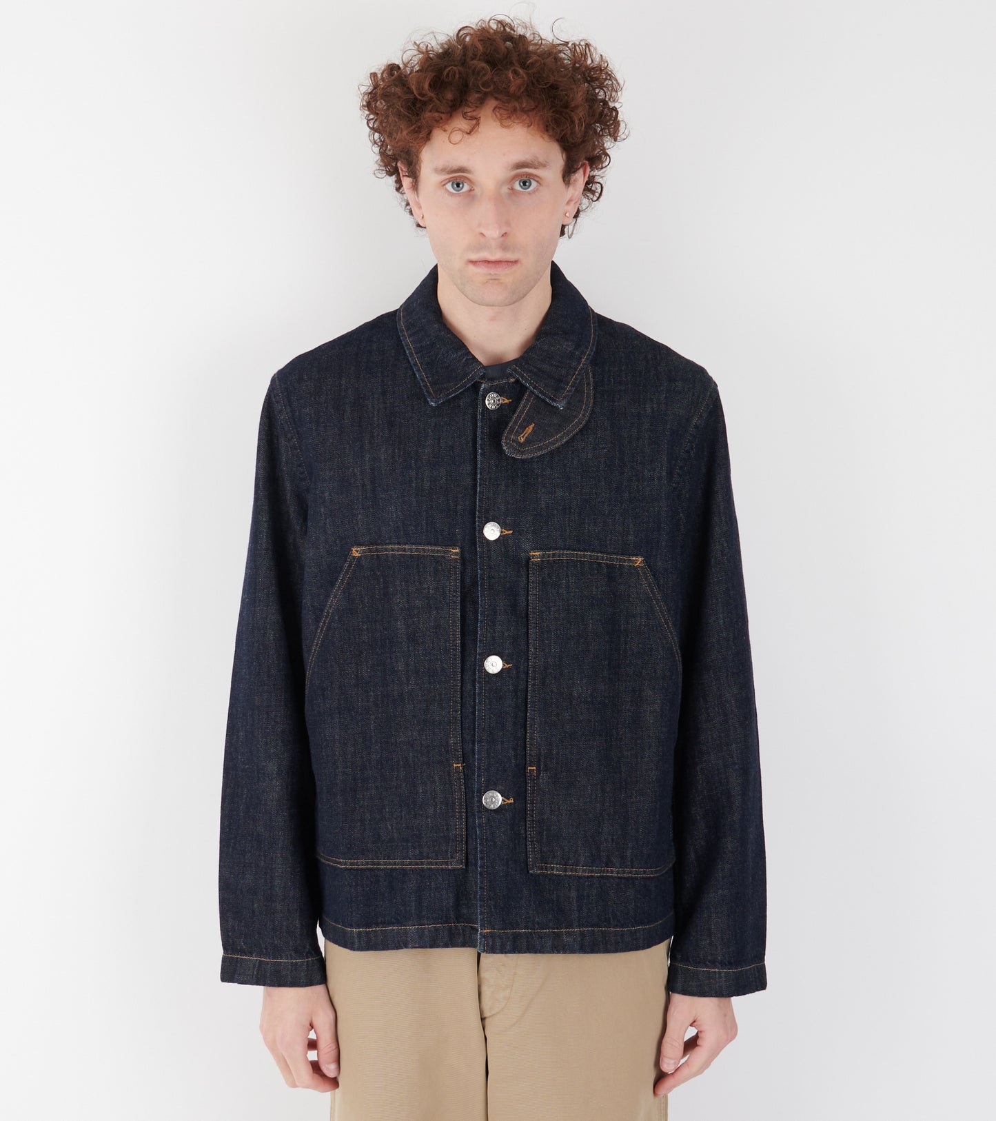 Labour Jacket Simple Rinse