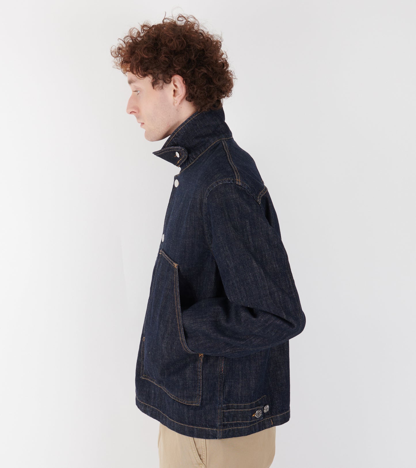 Labour Jacket Simple Rinse