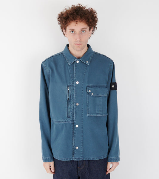 Denim Overshirt Blue