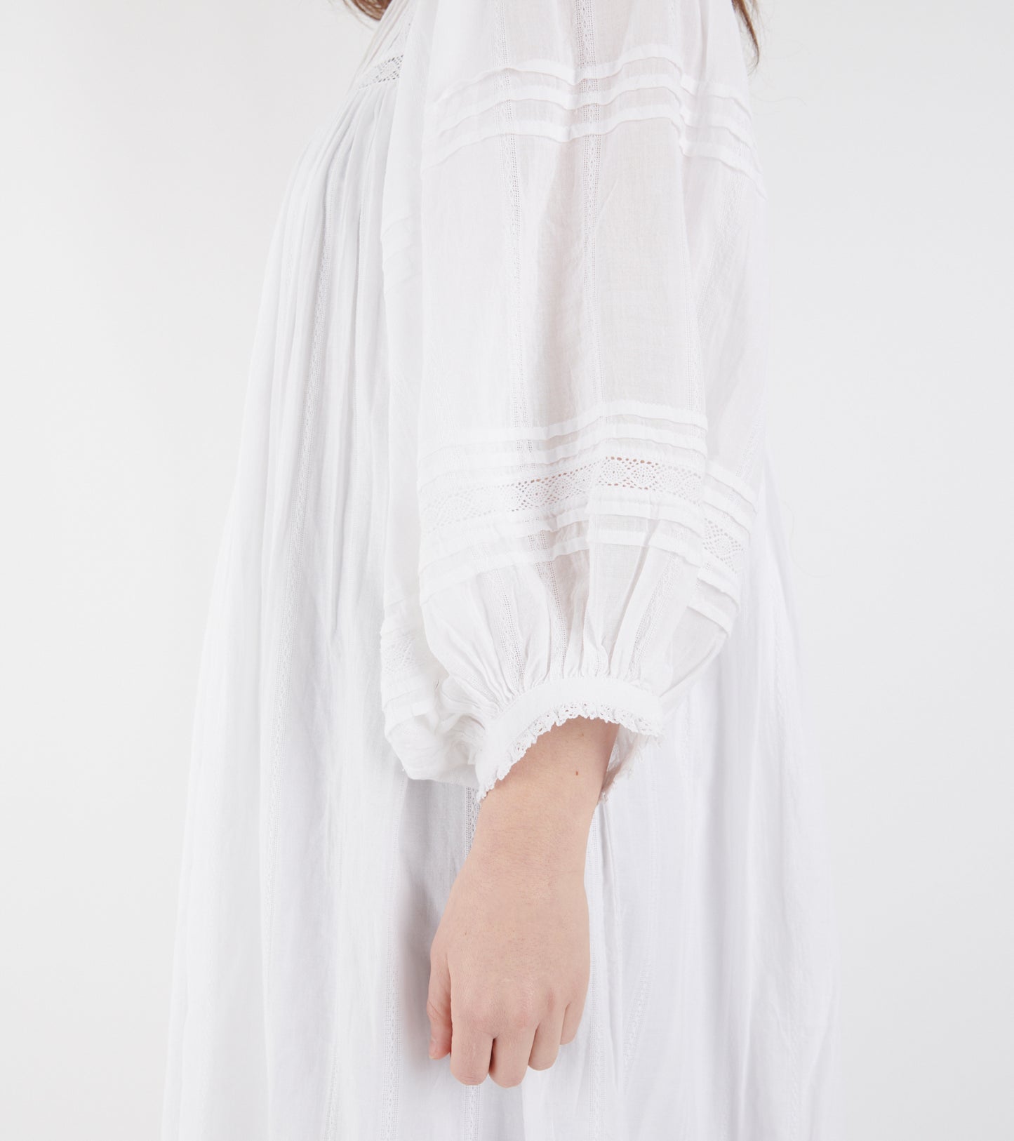 Florentine Dress Optic White