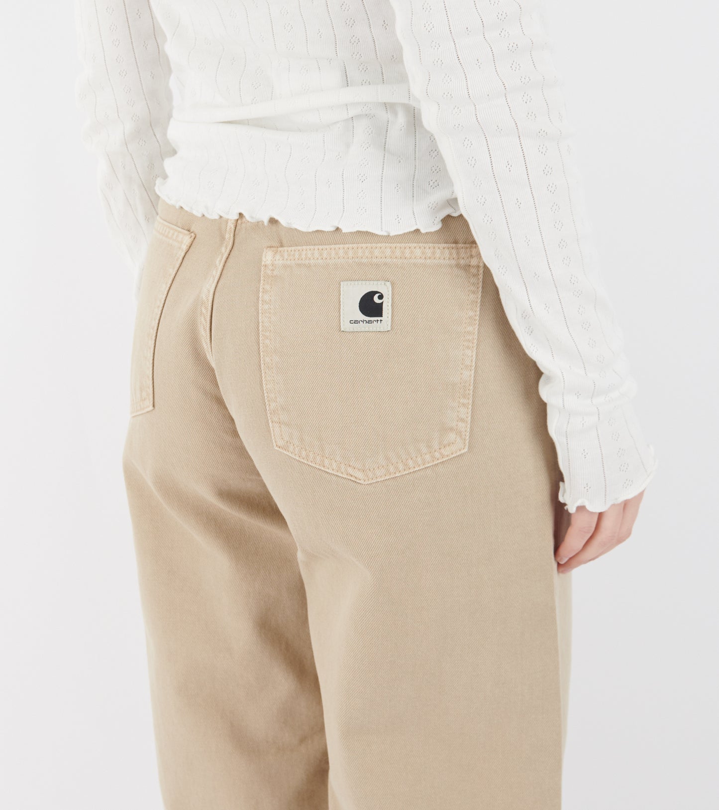 W Jane Pant Barchan Stone Dyed