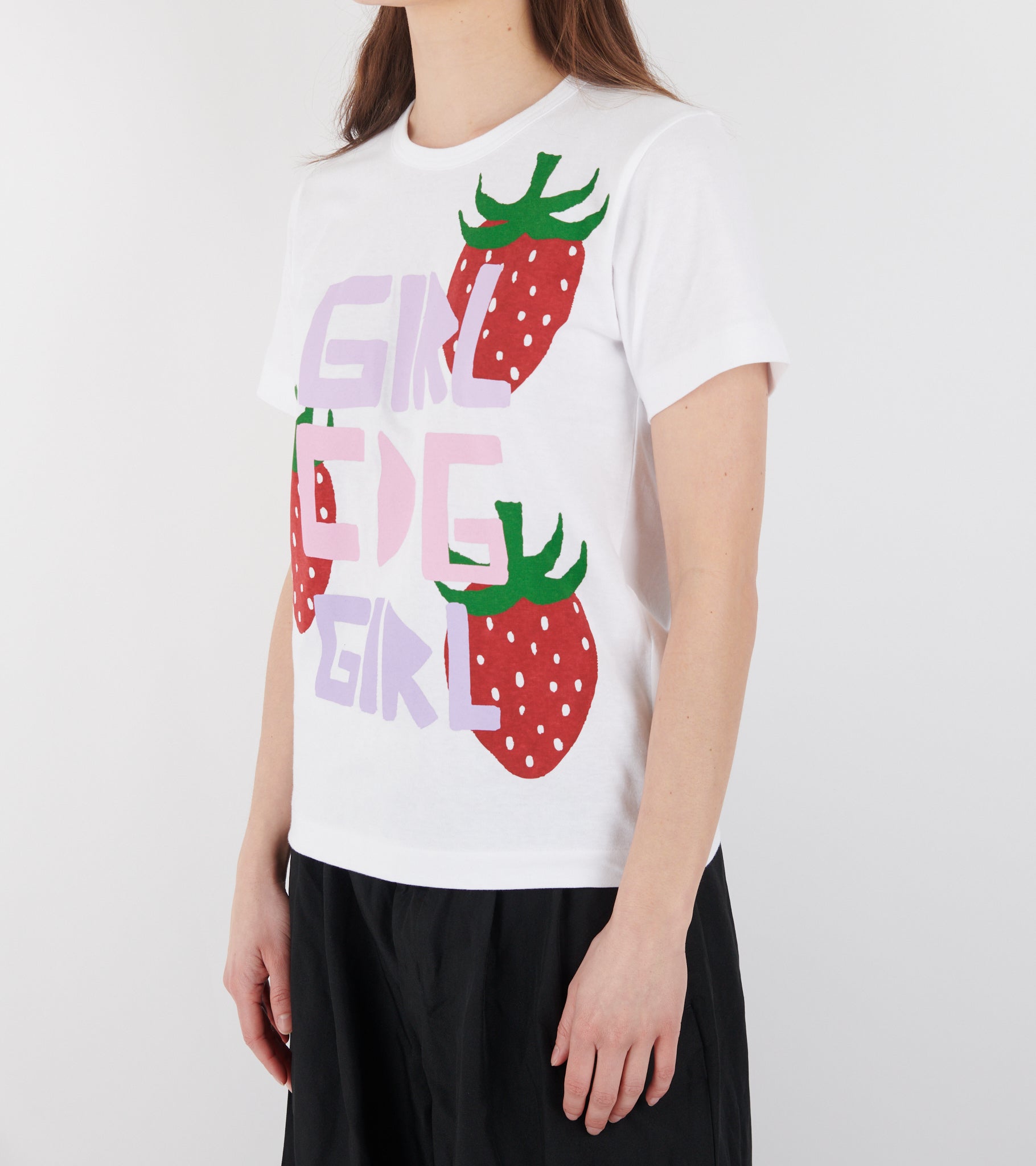 Strawberry T-shirt White – Dr. Adams
