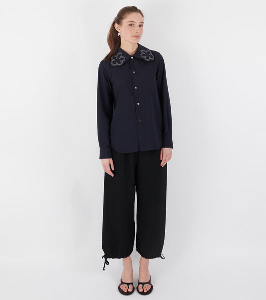 Drawstring Pants Black