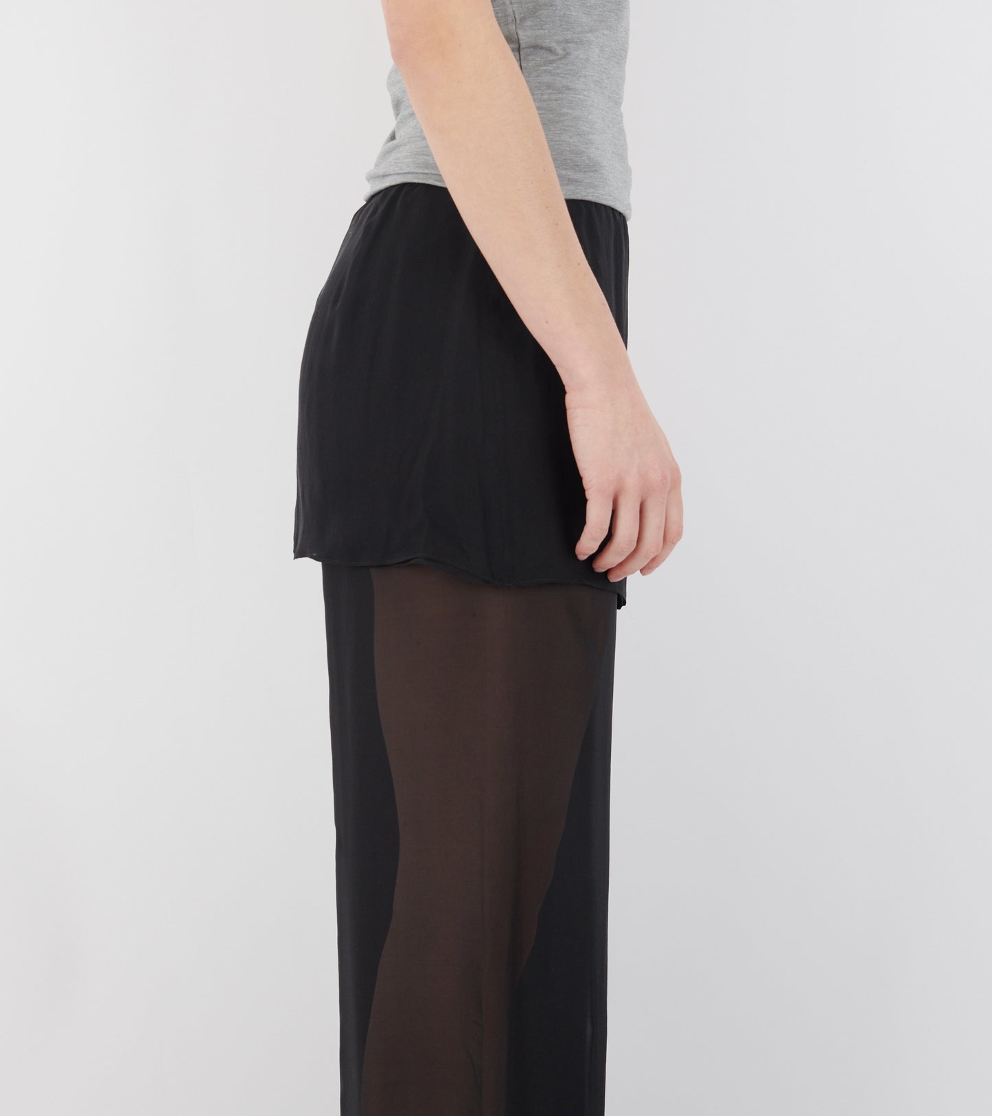 Silk Archive Pants Black