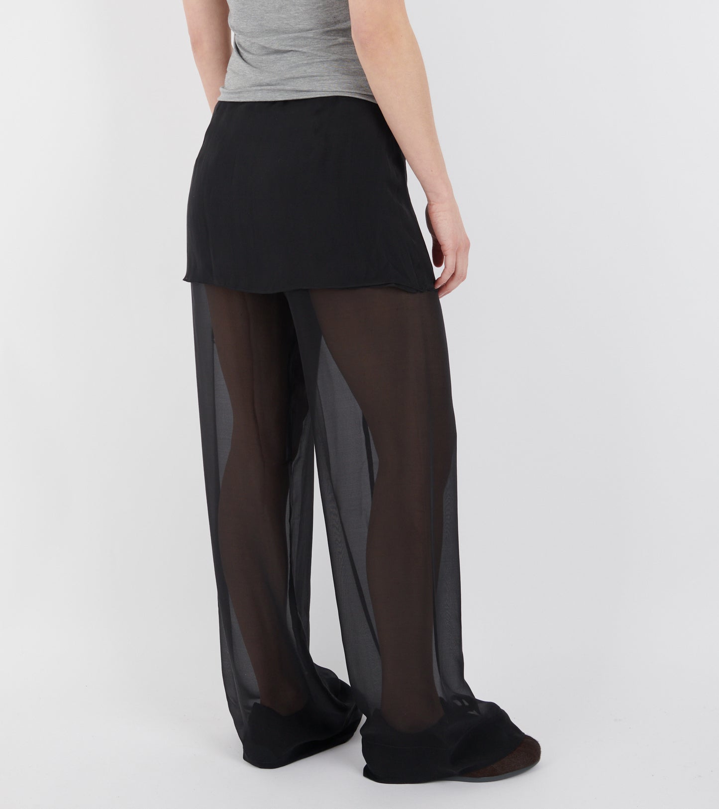 Silk Archive Pants Black