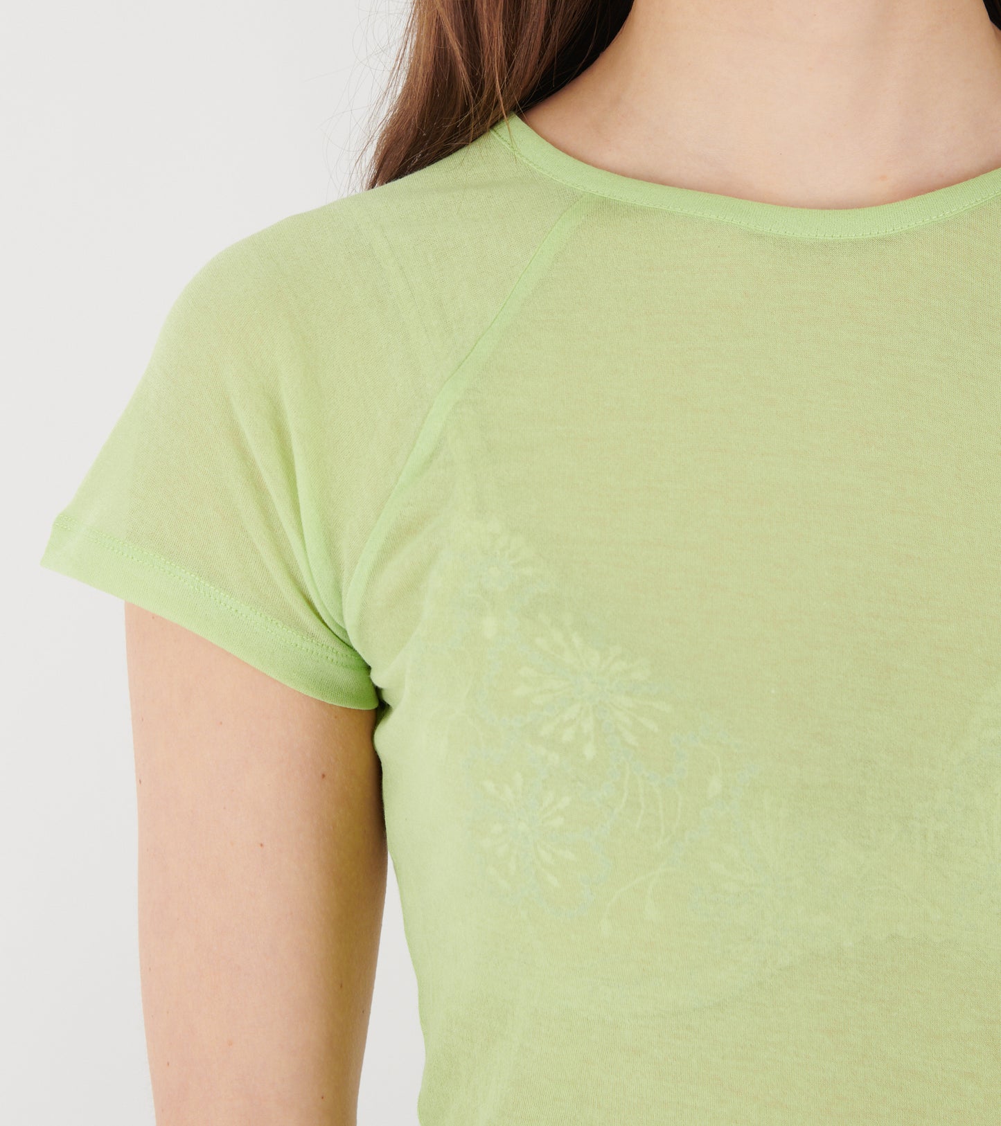 Omu T-shirt Lime Green