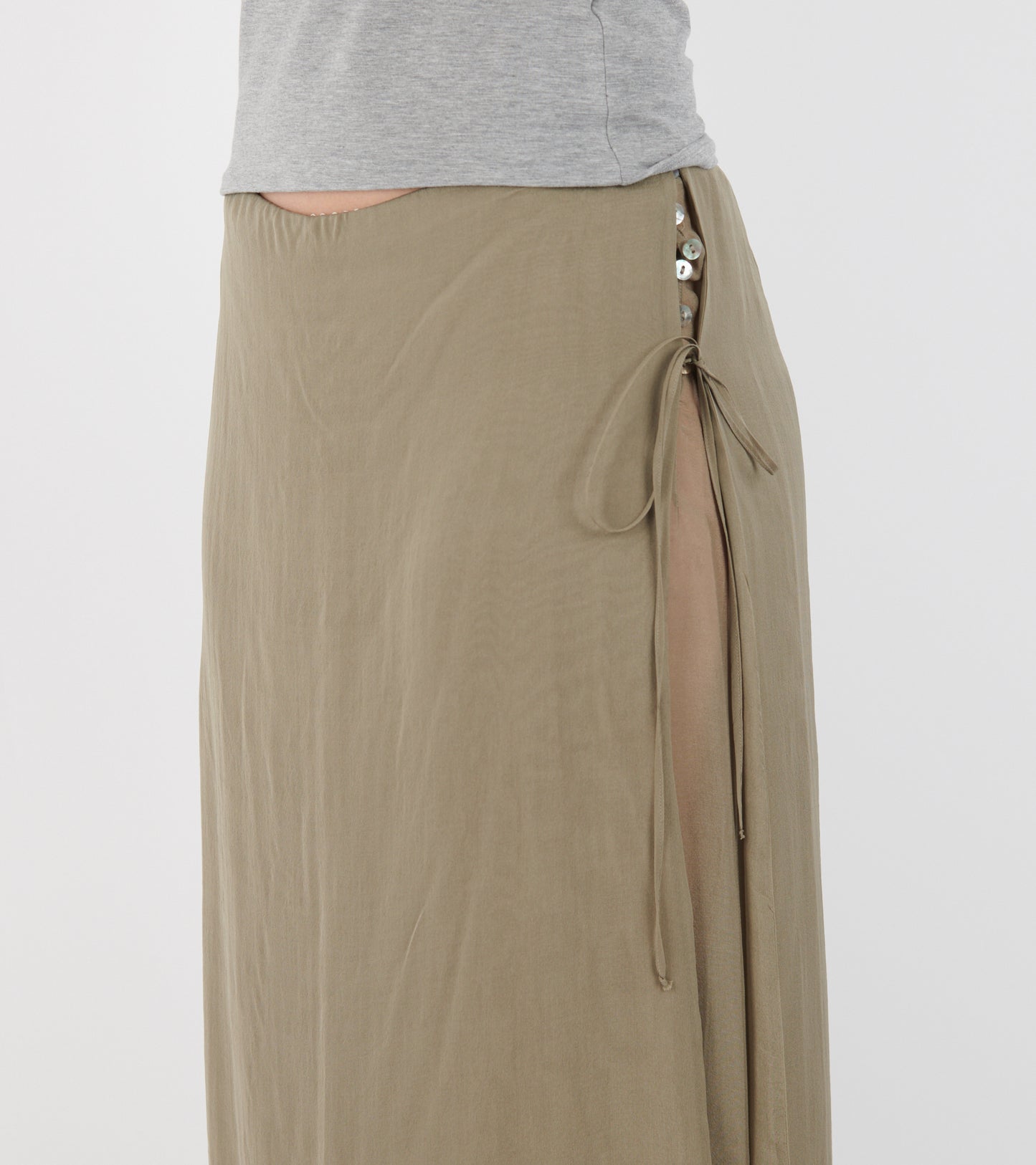 Low Silk Archive Pants Khaki