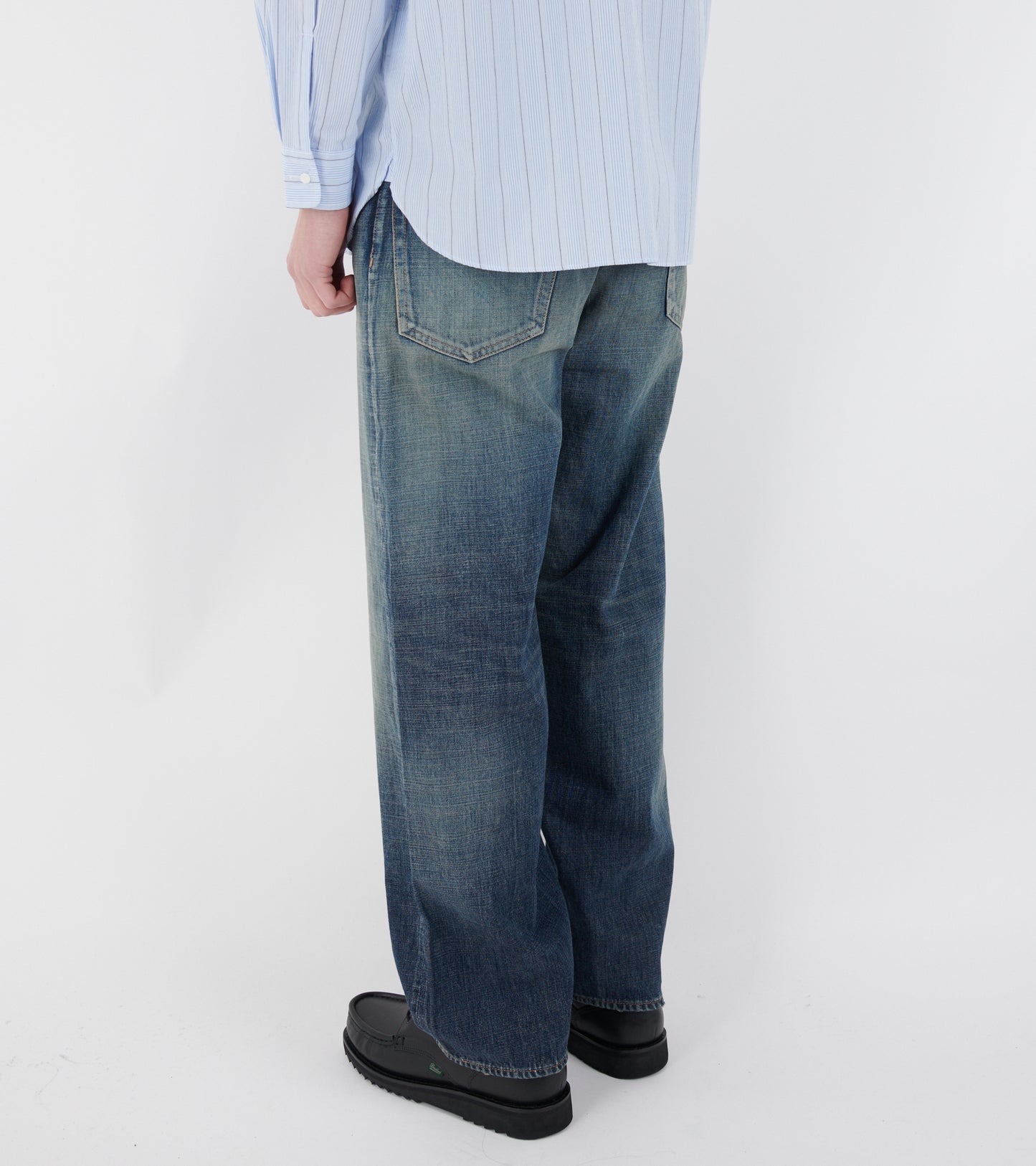Selvedge Denim Pants Vintage Indigo