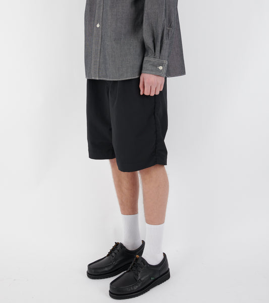 Alphadry Double Pleat Shorts Black