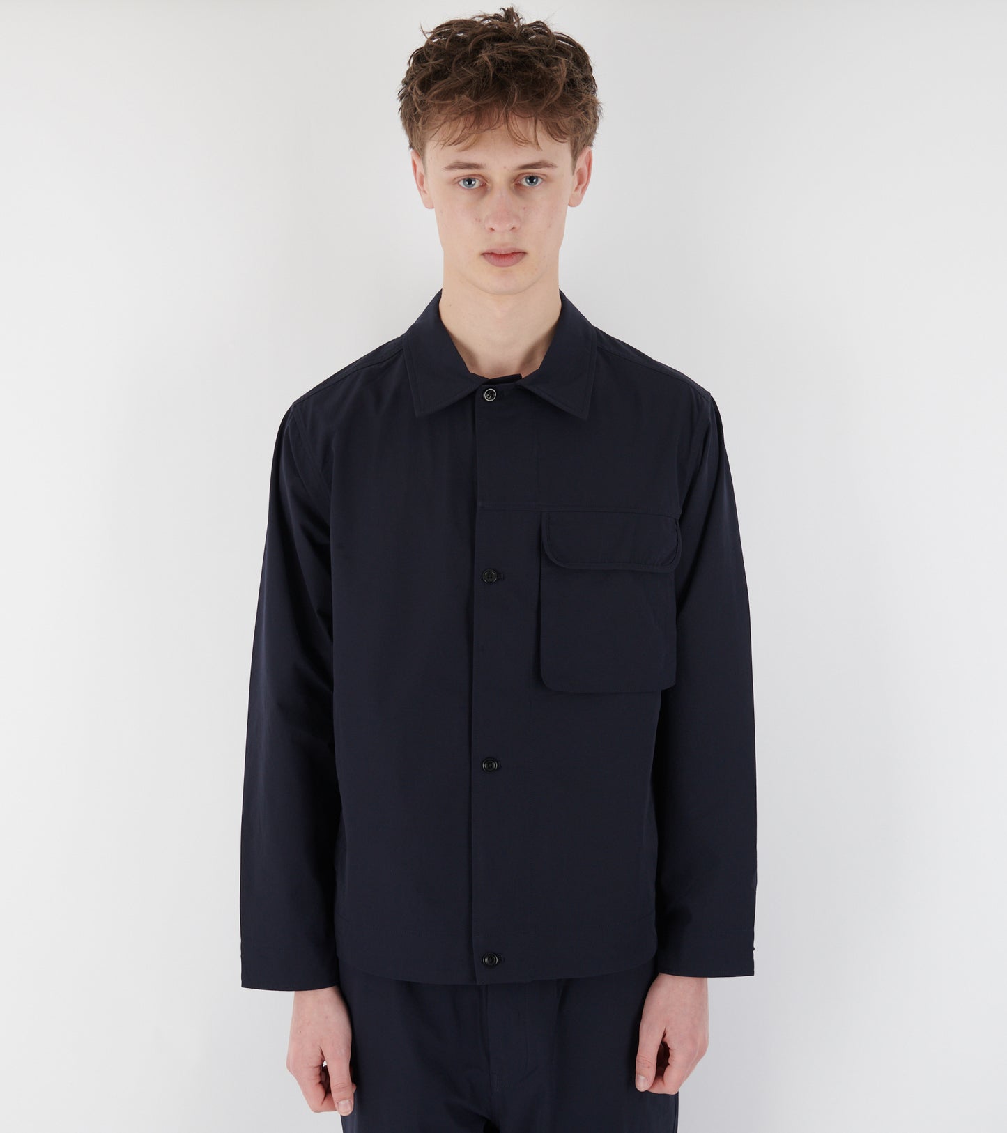 Mols Commuter Overshirt Dark Navy