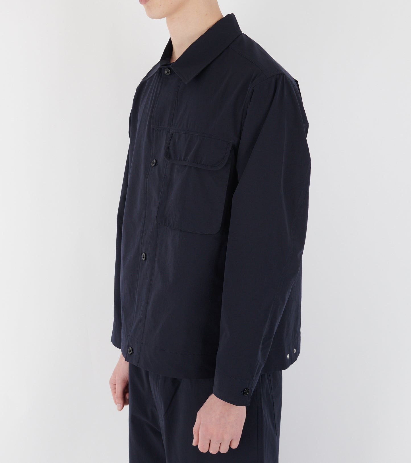 Mols Commuter Overshirt Dark Navy